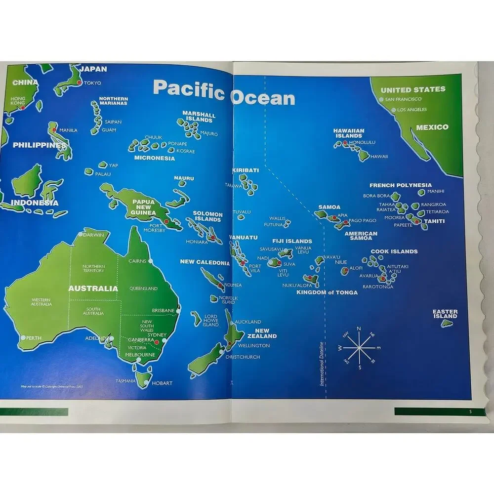 PACIFIC TRAVEL: THE COMPLETE TRAVELLER’S GUIDE – 28TH EDITION – GREGORY’S